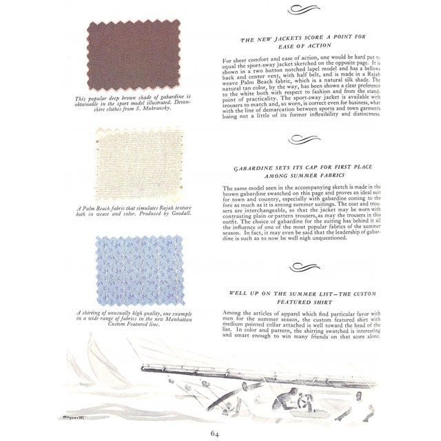 "Apparel Arts 1931-1939 La Prima Rivista Della Moda Moderna" 1989 For Sale - Image 11 of 13