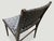 Andrianna Shamaris Modern Chair Series Single Backed Leather Woven Chair For Sale In New York - Image 6 of 6