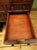 Brown Victorian Mahogany Dentists Kneehole Work Desk with Opaque Glass Top For Sale - Image 8 of 18