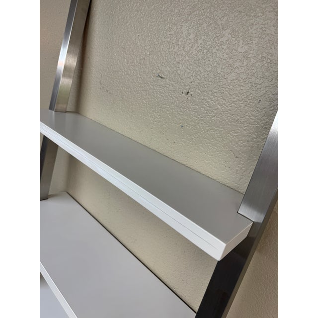 Room & Board Gallery Leaning Bookshelf For Sale - Image 11 of 12