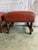 Spanish Colonial Revival Leather Benches With Antique Brass Trim, 1960 For Sale - Image 11 of 12