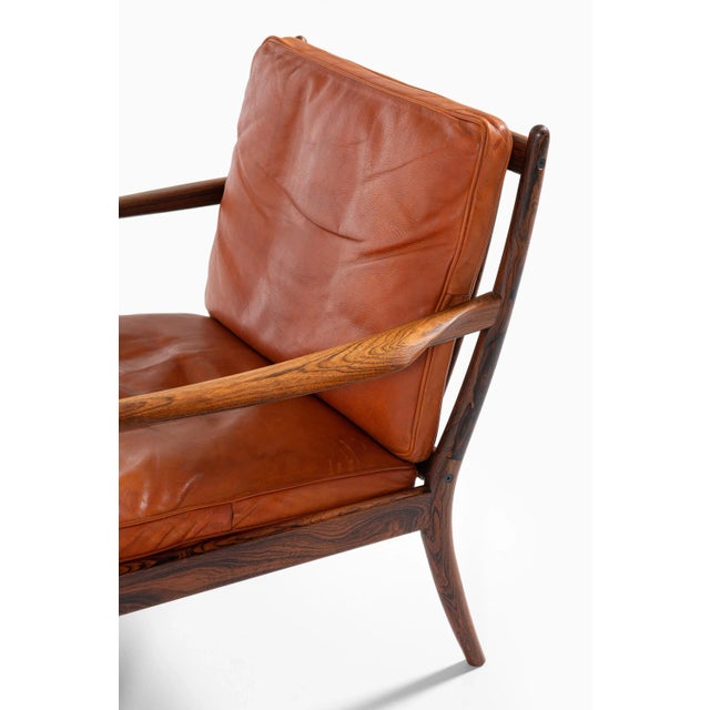 Set of Swedish Model Samsö Lounge Chairs by Ib Kofod-Larsen for OPE, 1950s For Sale - Image 8 of 11