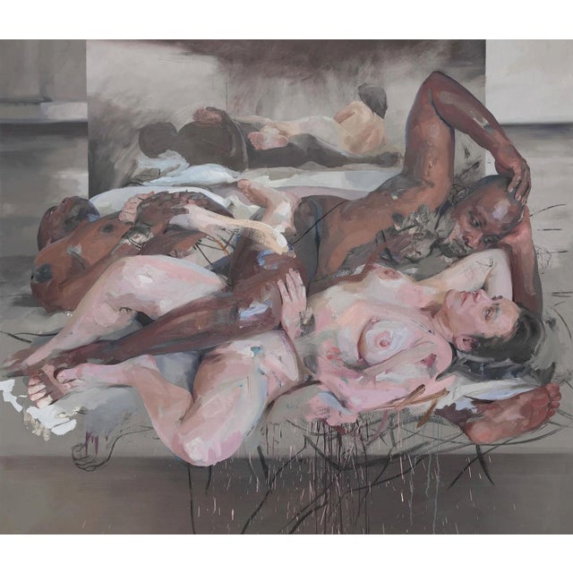Contemporary Jenny Saville Odalisque Official Exhibition Poster For Sale - Image 3 of 3