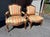 A Fine Pair Of Carved Oak French Louis XV Styled Fauteuils By Don Ruseau, 1960’s Made by the Don Ruseau furniture company...