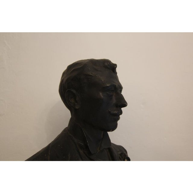 Early 20th Century Madame and Monsieur Plaster Busts, 1890s, Set of 2 For Sale - Image 11 of 18