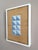 2020s 2026 Contemporary 'Geometric Collage in Blue Triangles' Original Mini Abstract Mixed Media Painting by British Artist Dave Boyd, Framed For Sale - Image 5 of 8