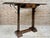 Early 20th century Spanish Console Table with One Drawer. Early 20th Spanish console table with two pedestal legs joined...