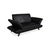 Rossini 2-Seater Sofa in Black Leather from Koinor For Sale - Image 4 of 15