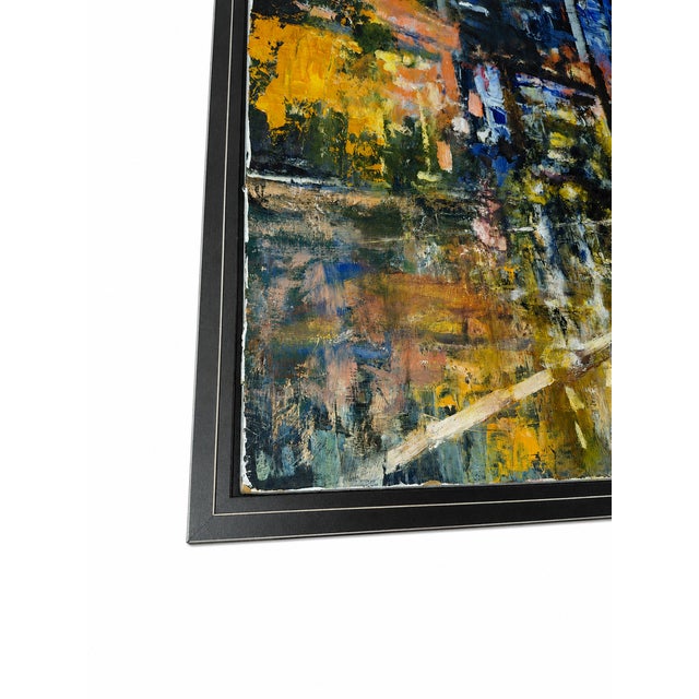 Contemporary Late 20th Century Gary Shepard Original Oil Painting Contemporary Urban Impressionism Art For Sale - Image 3 of 10