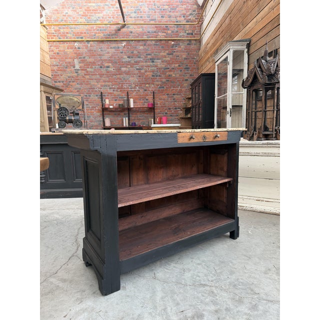 Wood Early 20th Century Store Counter For Sale - Image 7 of 13
