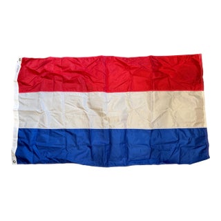 Late 20th Century Vintage France Flag For Sale