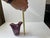 Glass Purple Murano Glass Vase in the style of Fulvio Bianconi for Venini, 1950s For Sale - Image 7 of 9