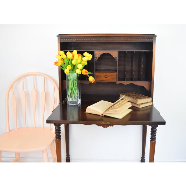 Antique Restored Secretary Desk Chairish