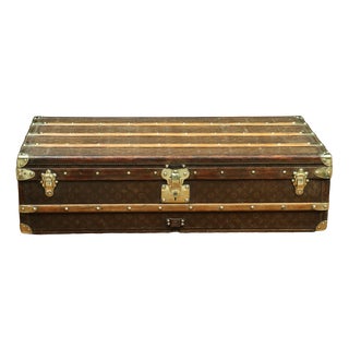 1st Series Monogrammed Cabin Trunk from Louis Vuitton, 1904 For Sale