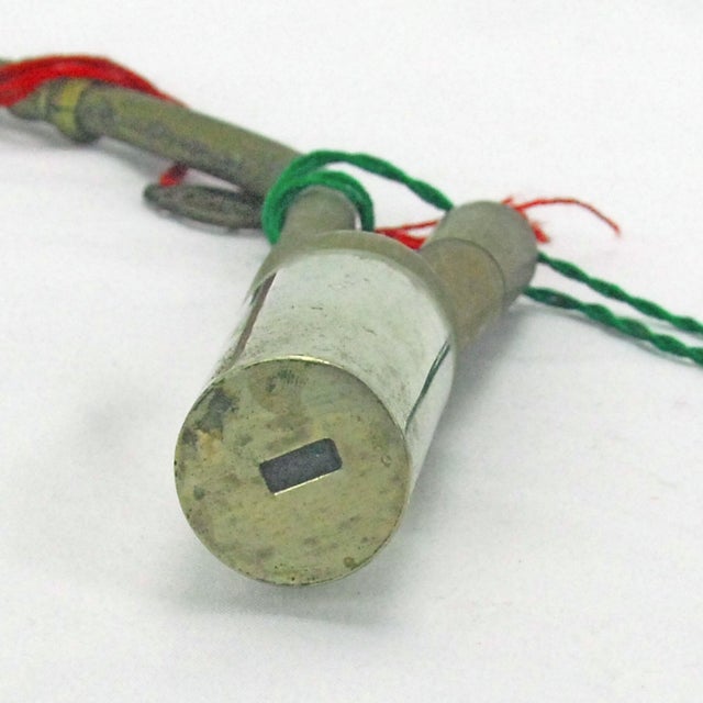 Chinese Cloisonne Pipe With Script and Fittings Late 19th Century For Sale - Image 15 of 17