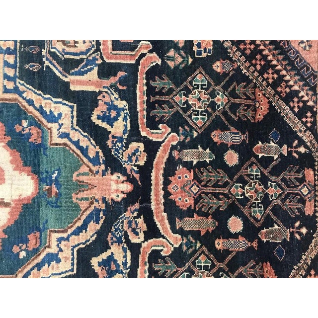 Antique Aubusson Style Mid-Eastern Rug For Sale - Image 4 of 18