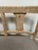 Early 20th Century Vintage Bleached Carved Wood Bench For Sale In Little Rock - Image 6 of 9