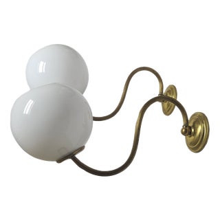 Art Deco Wall Lamp, Poland, 1950s, Set of 2 For Sale
