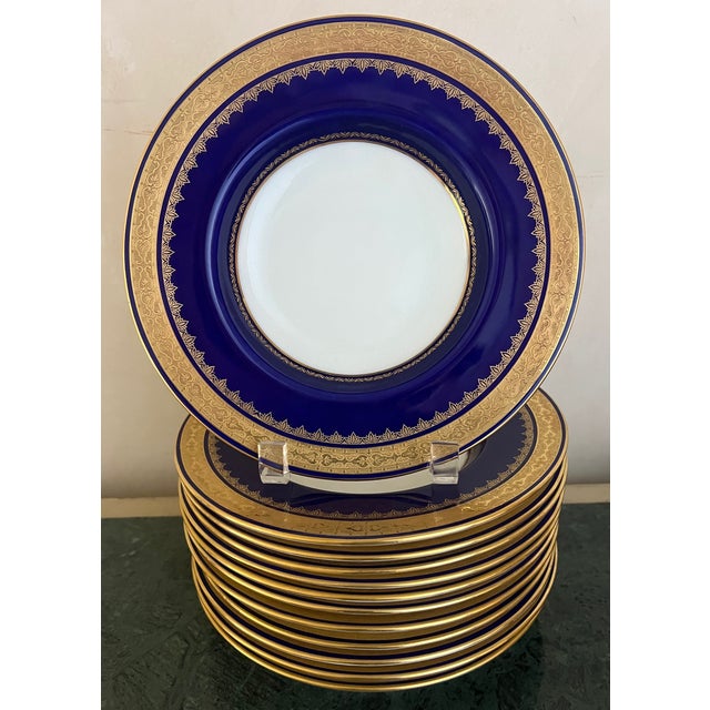 1900 - 1909 Mintons Soup Bowls for Tiffany & Co. Set of 12, C. 1900 For Sale - Image 5 of 12