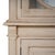 French Provincial Bookcase - Vintage Cream For Sale - Image 4 of 7