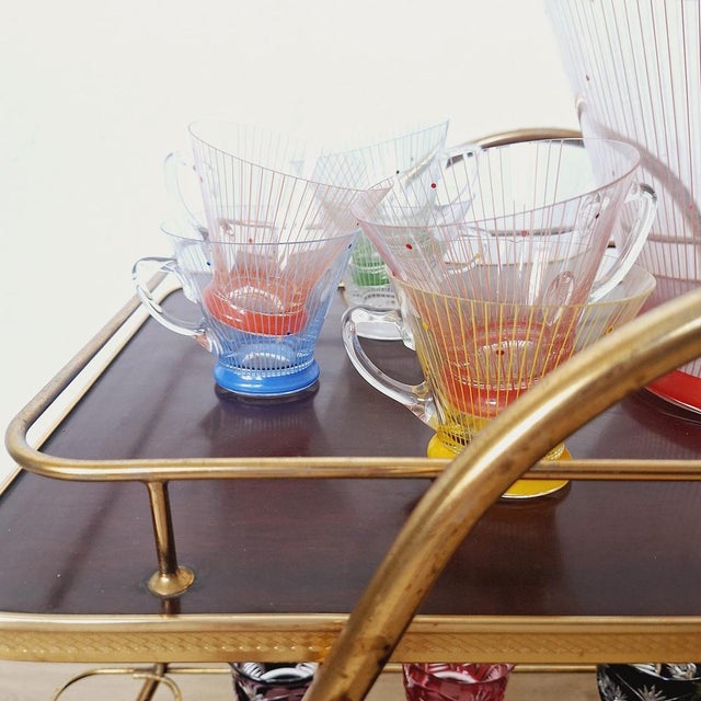 Two-Tier Vintage Serving Trolley, 1950s For Sale - Image 8 of 13
