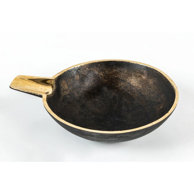 Carl Auböck Carl Auböck Brass Bowls - Set of Three For Sale - Image 4 of 12