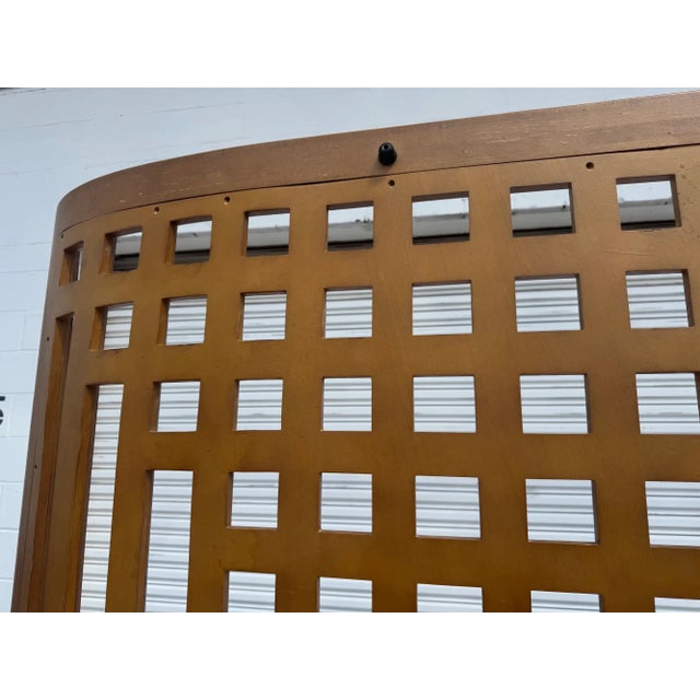 Century Furniture Vintage Century Furniture Charles Mackintosh Willow Tree Style Headboard For Sale - Image 4 of 6