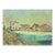 1940's Impasto Landscape For Sale