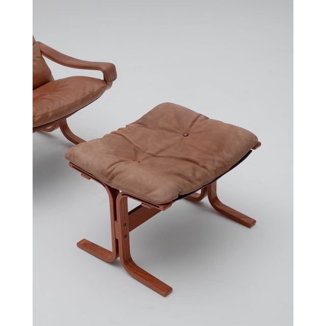 Siesta Chairs and Ottoman by Ingmar Relling for Westnofa, 1960s, Set of 3 For Sale - Image 13 of 14