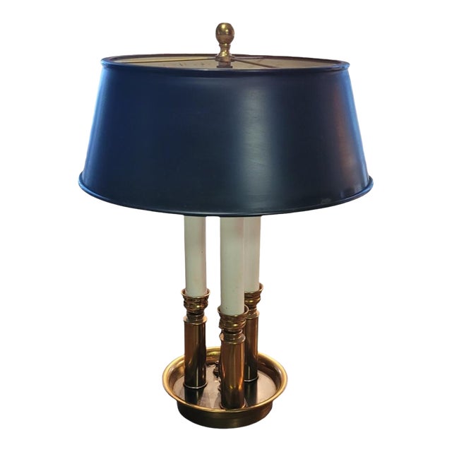 Bouillotte Vintage Table Lamp For Sale