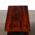Art Deco Machine Age 3-Tier Walnut Side Table W/ Black Lacquer Round Support For Sale In New York - Image 6 of 14
