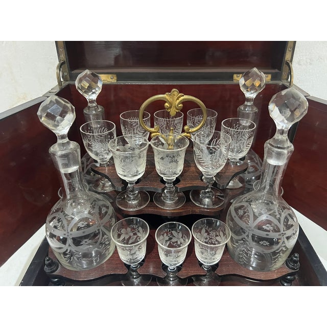 Napoleon III Style Boulle Liqueur Cabinet, 1800s For Sale - Image 14 of 17