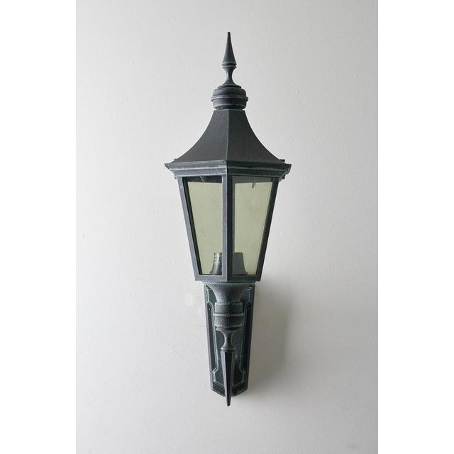 Norwegian Outdoor Wall Lantern from Noral, 1980s For Sale - Image 3 of 5