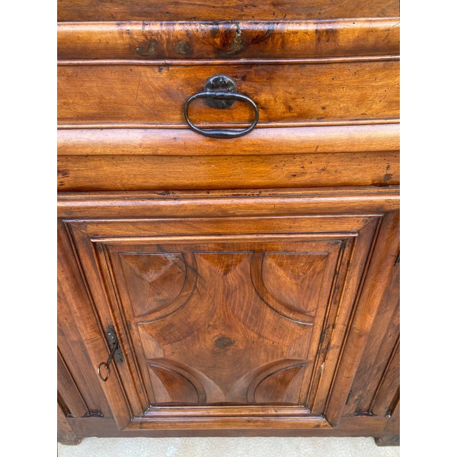 Antique Dutch Baroque Light Oak Cupboard or Cabinet, 18th Century For Sale - Image 14 of 18