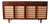 1950s Edward Wormley for Dunbar Janus Cabinet Walnut Copper 71" For Sale