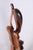 Brown Vintage African Sculpture in Lacquered Wood, 1920s For Sale - Image 8 of 10