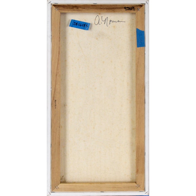 "Jellies" Abstract Expressionist Composition in Acrylic on Canvas by Annamarina Norman For Sale - Image 9 of 9