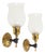 Vintage Brass Torch Holding Hand Wall Sconces, 1950s, Set of 2 For Sale