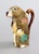 19th Century French Orchies Majolica Rabbit Pitcher For Sale - Image 11 of 11
