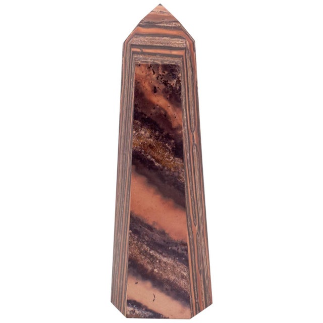 Stone Orange-Brown Banded Jasper Point For Sale - Image 7 of 7