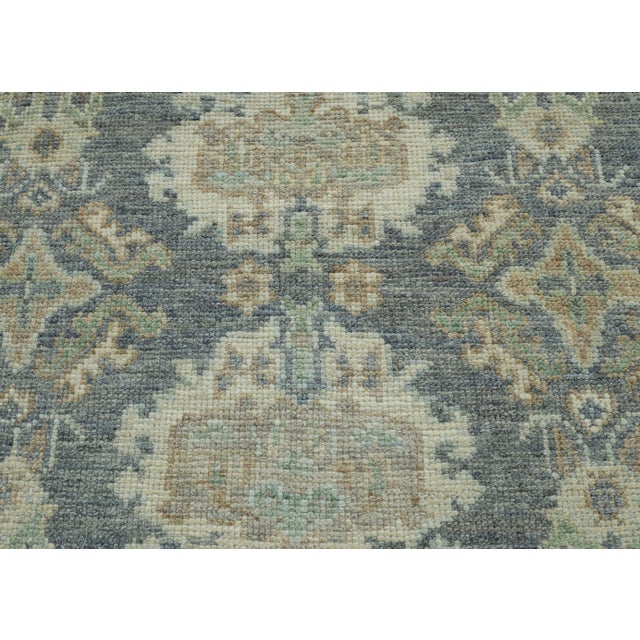 Turkish Oushak Rug 3'10" x 6'6" #17330 For Sale In Houston - Image 6 of 8