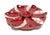 Mid-Century Modern Vintage Bordallo Pinheiro Red Fish Serving Platter Majolica Oyster Platter For Sale - Image 3 of 4