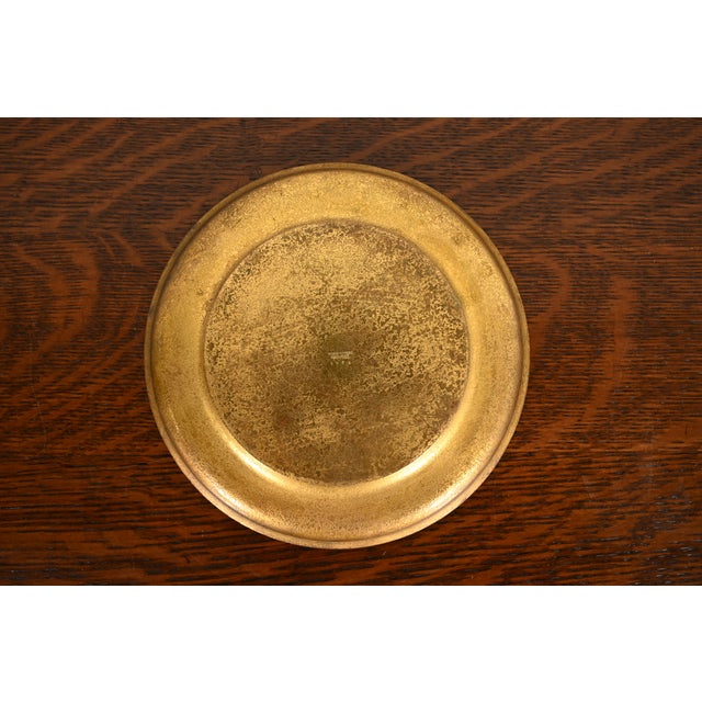 Tiffany Studios New York Bronze Shallow Bowl or Plate With Decorative Border For Sale - Image 10 of 13