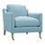 Greta Chair, Sky Linen For Sale