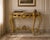 Antique Louis Philippe Italian Giltwood Console Table with Red Marble Top, 19th Century For Sale - Image 13 of 14