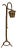 Italian Floor Lamp in Bamboo and Rattan, 1950s For Sale