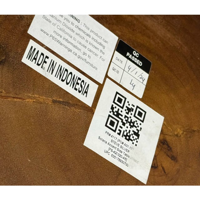 Steve Silver Company Solana Side Table For Sale - Image 12 of 12