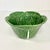 1980s Vintage Majolica Hollywood Regency Arts & Crafts Deep Cabbage Serving Bowl For Sale - Image 11 of 14