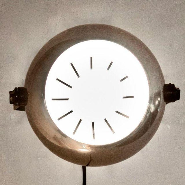 Space Age Chromed Alta Lite Wall Sconces from Targetti Sankey, 1970s, Set of 2 For Sale - Image 16 of 18