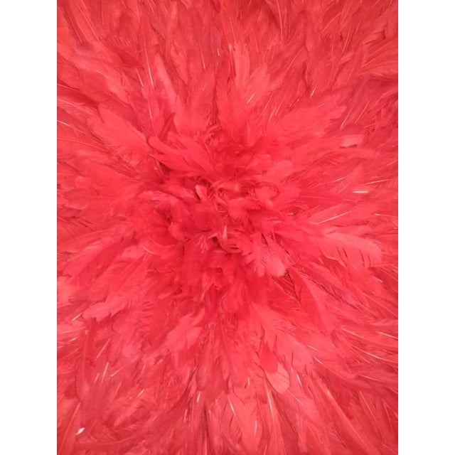 Juju Hat Red of 20" - 50 Cm For Sale - Image 4 of 6